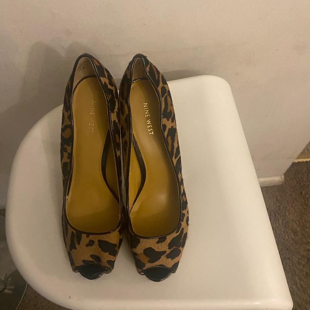 Nine West Feel Ngodoor open toe shoes. Worn once